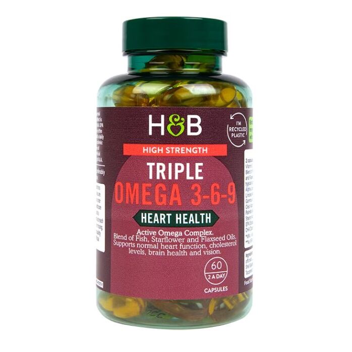High Strength Triple Omega 3-6-9 - 60 caps - Viking Supplements