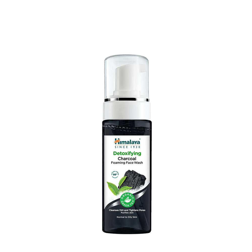 Himalaya skummende ansigtsvask med trækul (150 ml) billede
