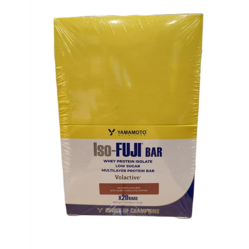 Yamamoto Nutrition - Iso-FUJI bar Sacher - 20 x 40 g