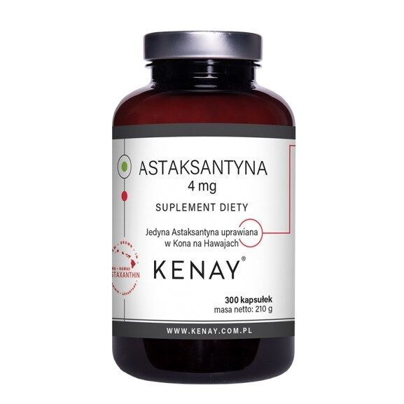 KENAY Astaxantină 4 mg (300 capsule) - Viking Supplements
