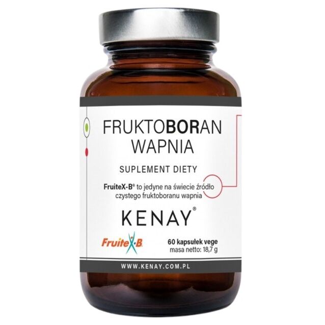 KENAY Fructo-boran de calciu FruiteX-B (60 capsule) - Viking Supplements