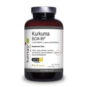 KENAY Curcumină BCM-95 cu piperină (300 de capsule) - Viking Supplements