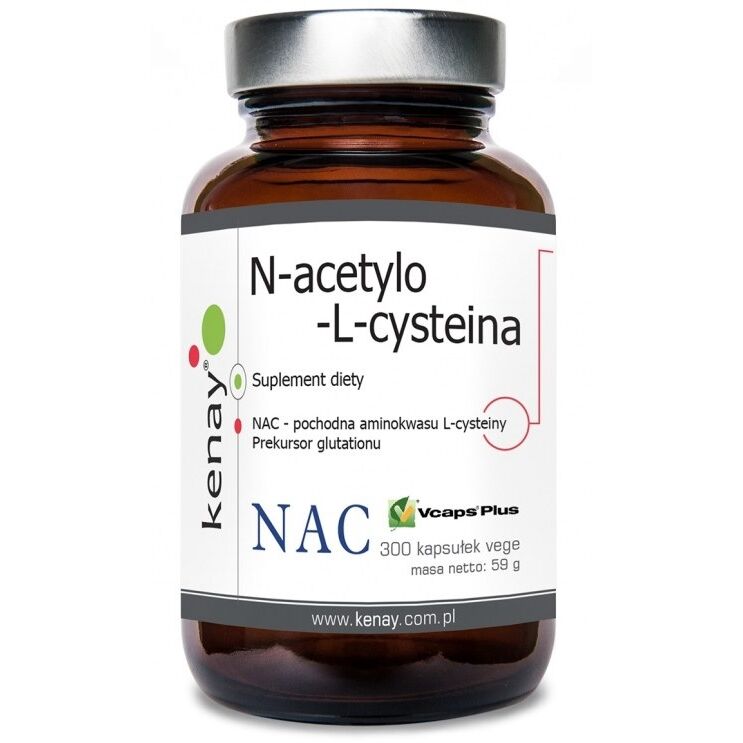 Kenay - NAC N-acetylcystein 300 kapsler