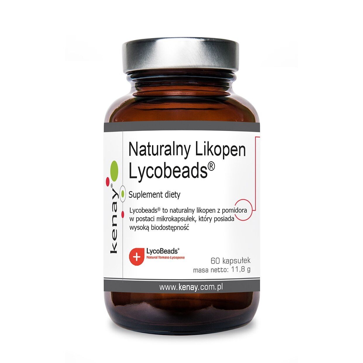 Kenay - Natural Lycopene Lycobeads 60 kapsler