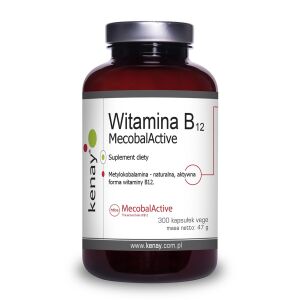 KENAY Vitamin B12 (methylcobalamin) MecobalActive (300 caps) - Viking Supplements