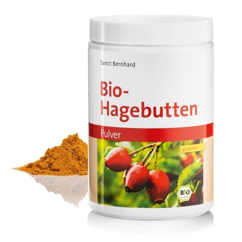 KRAUTERHAUS SANCT BERNHARD Økologisk hybenpulver (500 g / 17,6 oz.)
