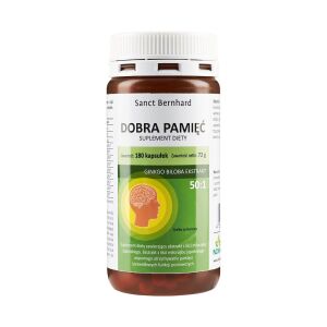 KRAUTERHAUS SANCT BERNHARD Memory (180 caps) - Viking Supplements