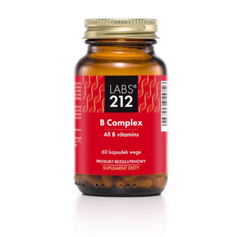 LABS212 Complexul B (60 de capsule) - Viking Supplements