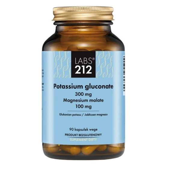 LABS212 Gluconat de potasiu/malat de magneziu (90 capsule) - Viking Supplements