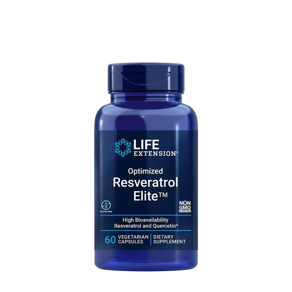 Life Extension Optimized Resveratrol Elite™ (60 vegetabilske kapsler)