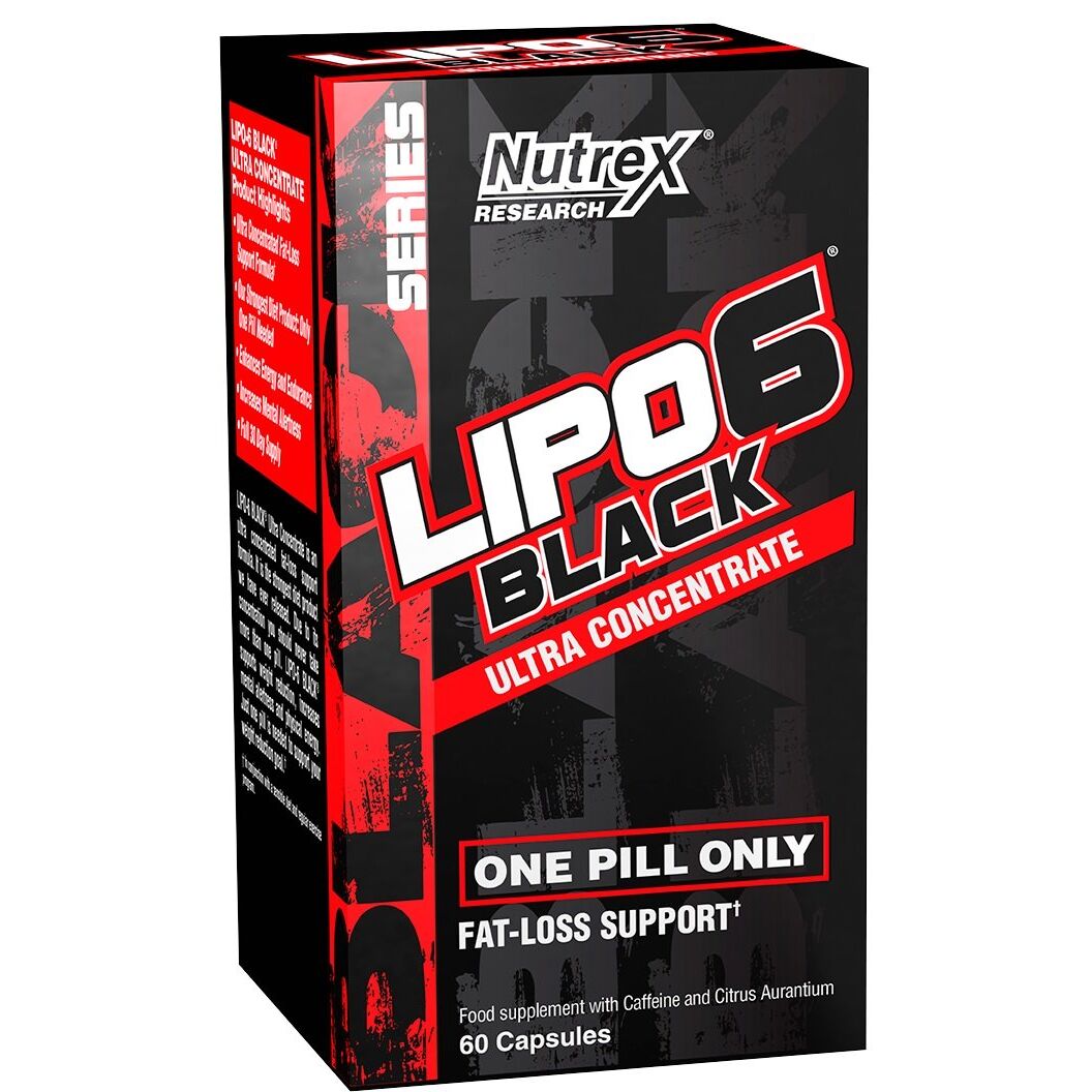 Nutrex - Lipo-6 Black Ultra Concentrate 60 kapsler