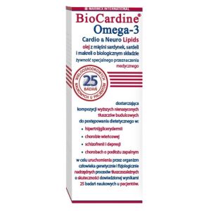 MARINEX BioCardine Omega-3 Cardio & Neuro Lipids (200 ml) - Nuvalia