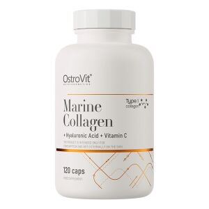 Colagen marin + acid hialuronic + vitamina C – 120 de capsule – Viking Supplements