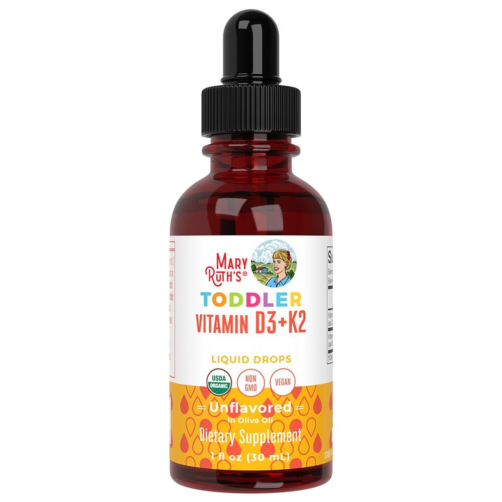 MaryRuth's Toddler Vitamin D3+K2 Drops Unflavored 30ml - imagine 3