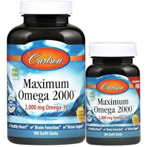 Maximum Omega 2000 - 90 + 30 softgels - Viking Supplements