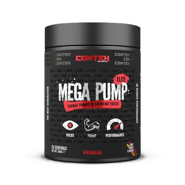 Conteh Sports - Mega Pump Elite, Fruit Burst + 390g