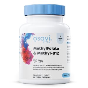 MethylFolate & Methyl-B12 - 60 vegan caps - Viking Supplements