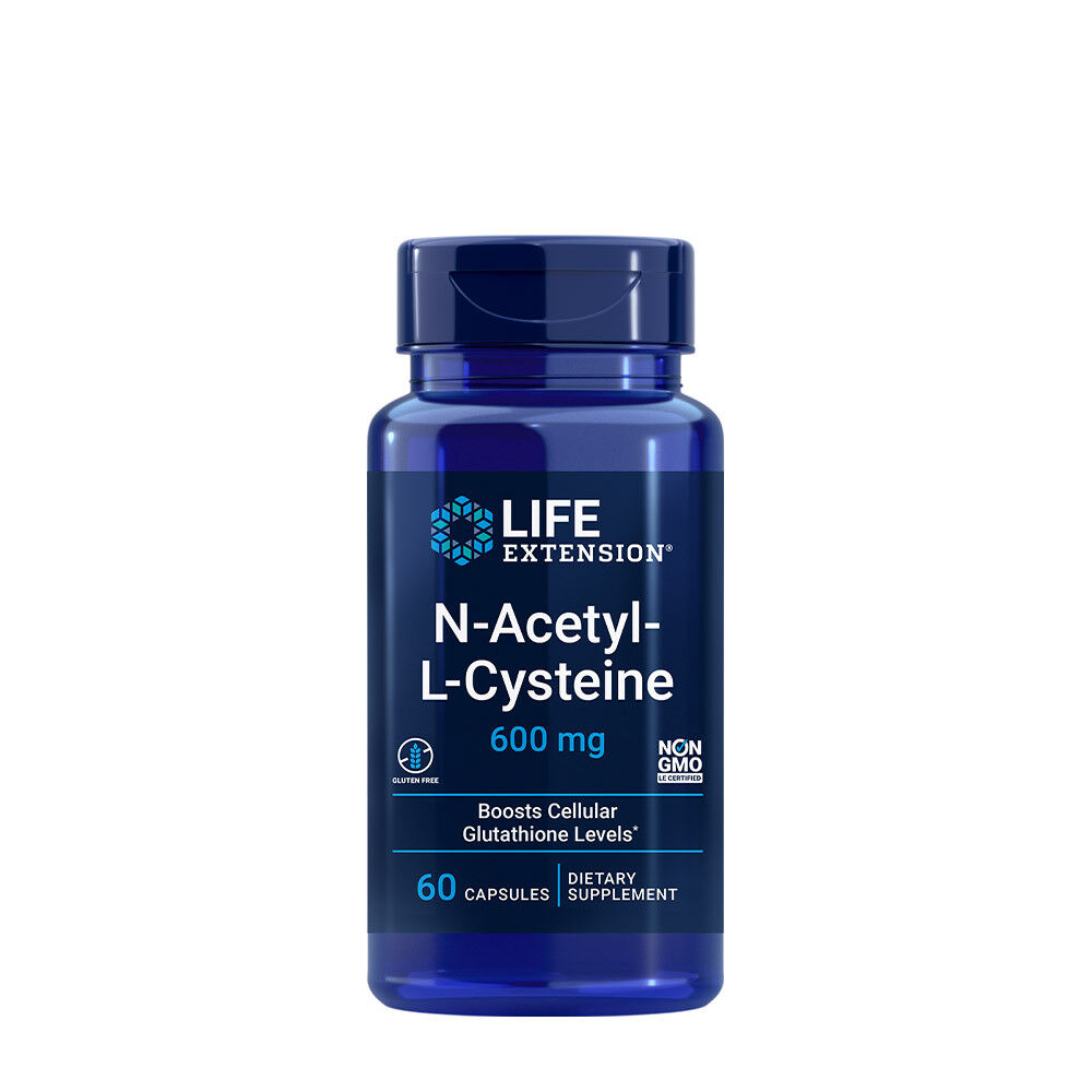 Life Extension - N-Acetyl-L-Cysteine, 600mg - 60 caps