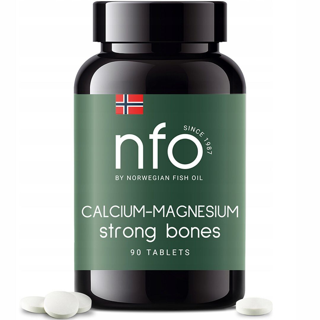 NFO Calciu-Magneziu (90 de comprimate) - Viking Supplements