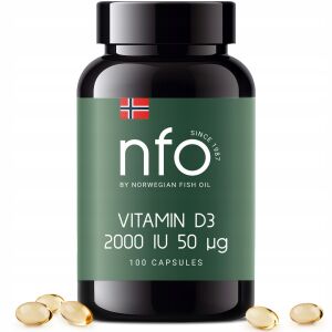 NFO Vitamin D3 2000 IU (100 caps) - Nuvalia