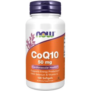 NOW FOODS CoQ10 50 mg (100 caps.) - Viking Supplements