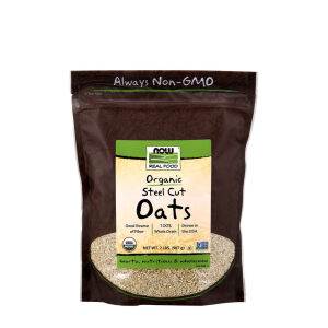 NOW Steel Cut Oats Organic (2 lbs) - Viking Supplements