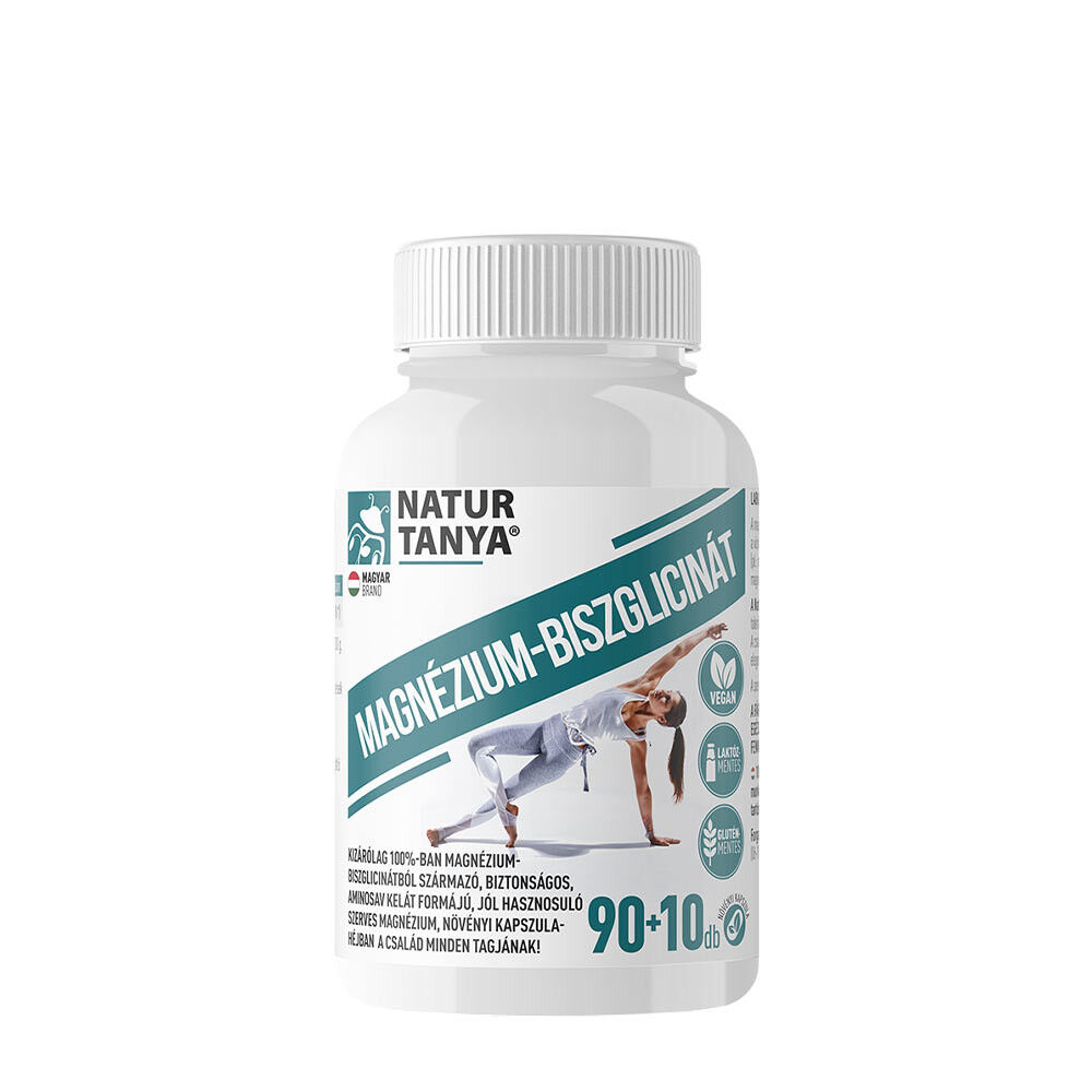 Natur Tanya - Magnesium Bisglycinat (90+10 kapsler)