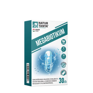 Natur Tanya Megabiotic – 12 tipuri de bacterii (30 de capsule) – Viking Supplements