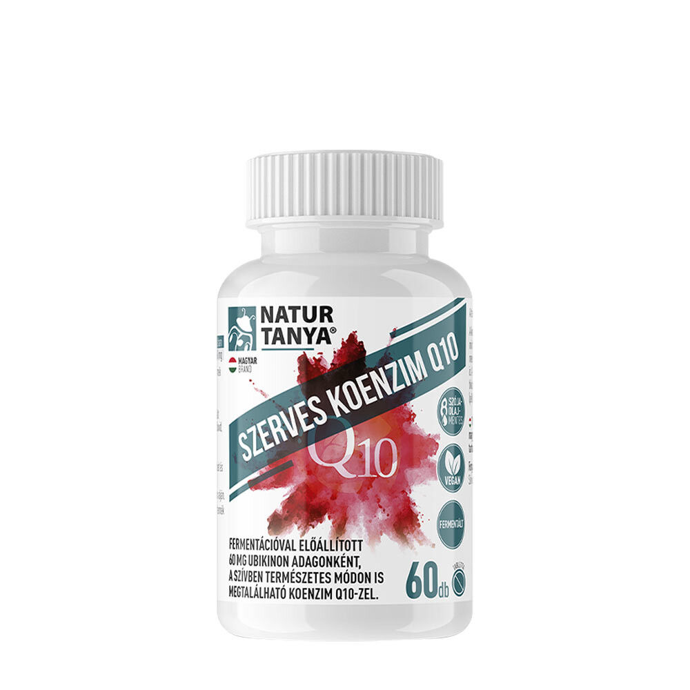 Natur Tanya Coenzima Q10 organică (60 de comprimate) - Viking Supplements