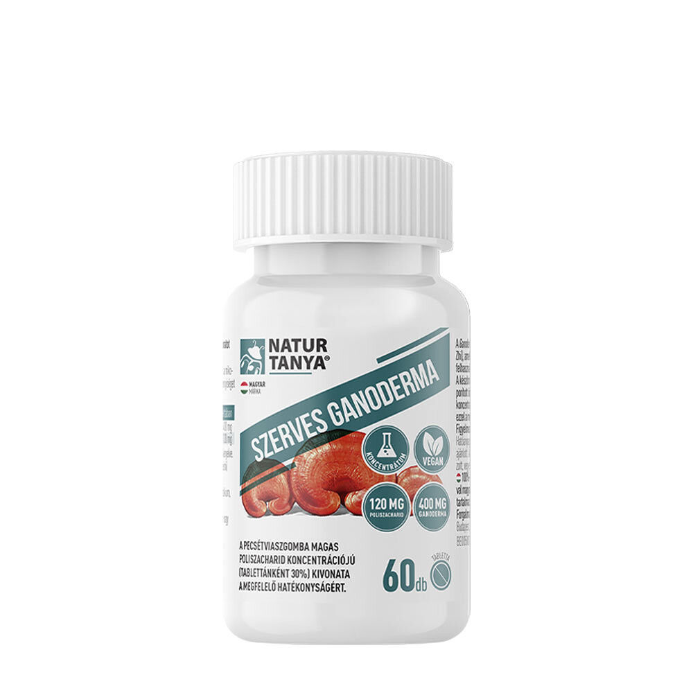 Natur Tanya Ganoderma organic (60 de comprimate) - Viking Supplements