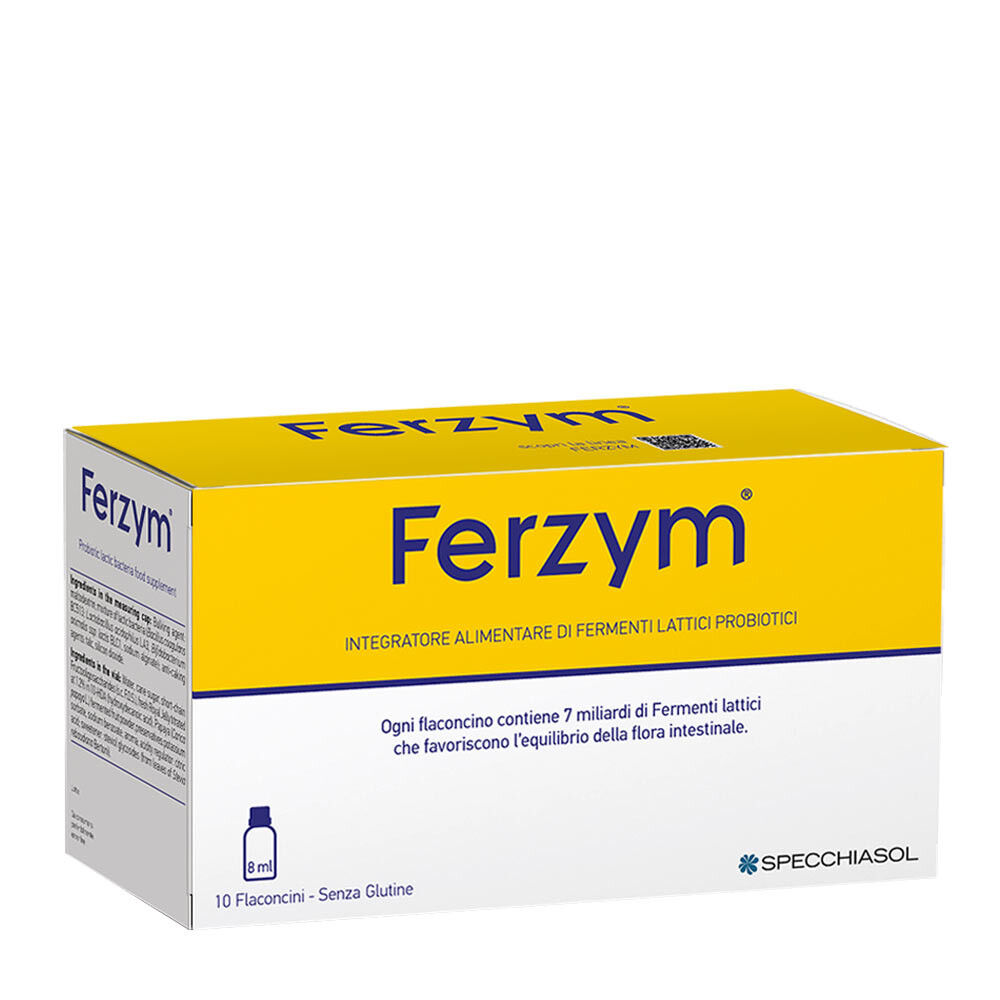 Natur Tanya S. Ferzyme Ampulă pentru flora intestinală (10 x 8 ml) - Viking Supplements