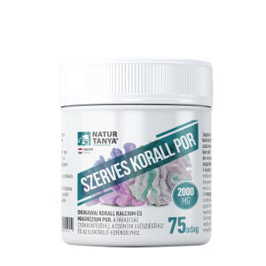 Natur Tanya Szerves Korall Por (75 Servings) - Viking Supplements