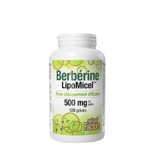 Natural Factors Berberine LipoMicel Matrix (120 capsule moi) - Viking Supplements