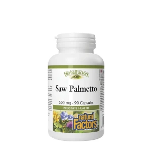 Natural Factors Saw Palmetto 500 mg (90 de capsule) - Viking Supplements