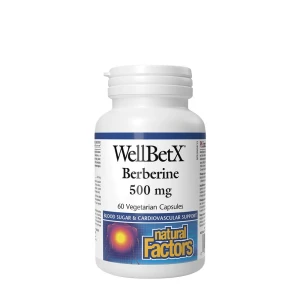 Natural Factors WellBetX Berberină 500 mg (60 de capsule) - Viking Supplements