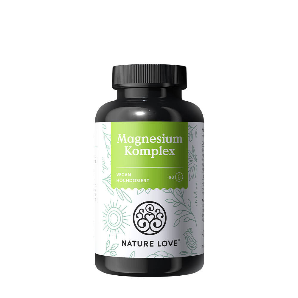 Nature Love - Magnesiumkompleks 90 vegetabilske kapsler