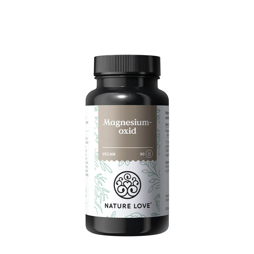 Nature Love Magnesium oxide (90 Capsules) - Nuvalia