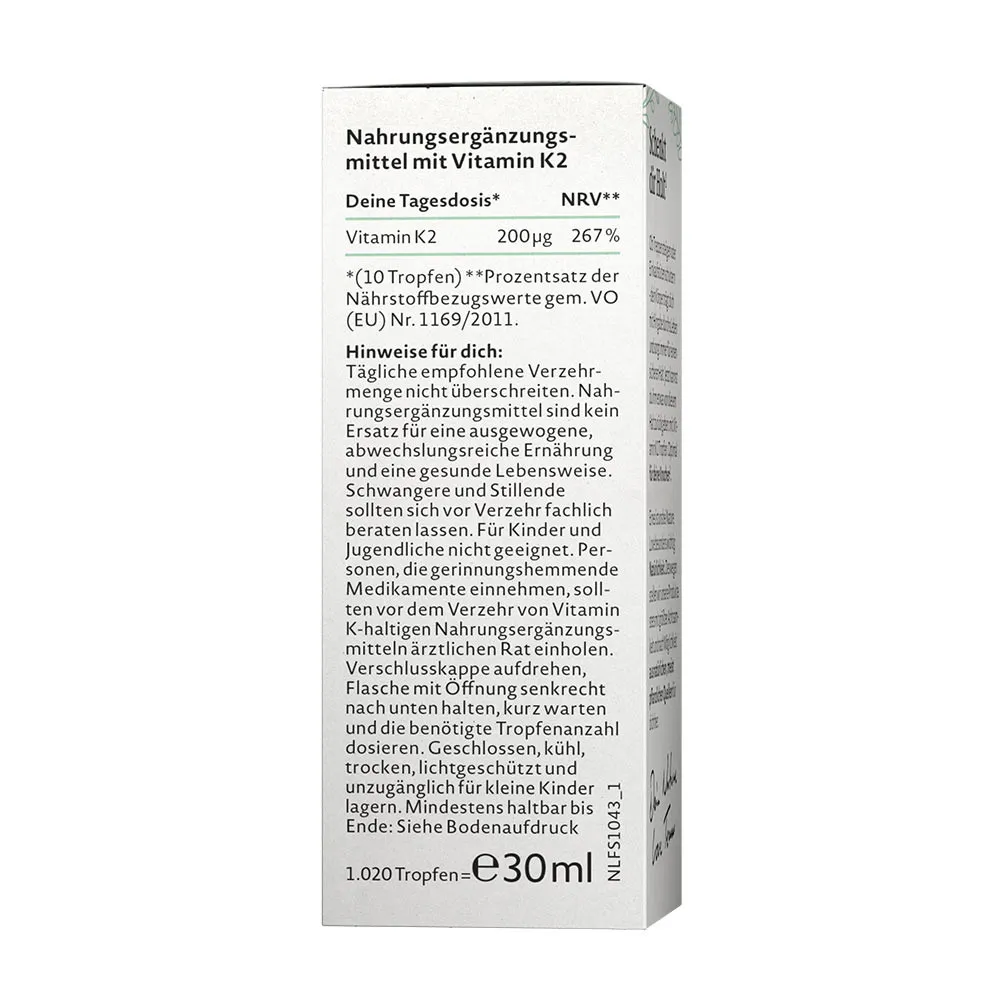 Nature Love Vitamin K2 (30 ml) - imagine 2
