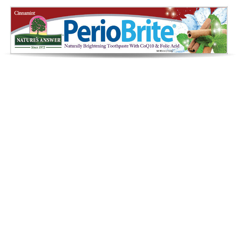 Nature's Answer Periobrite Toothpaste Cinnamint 113.4g - imagine 2