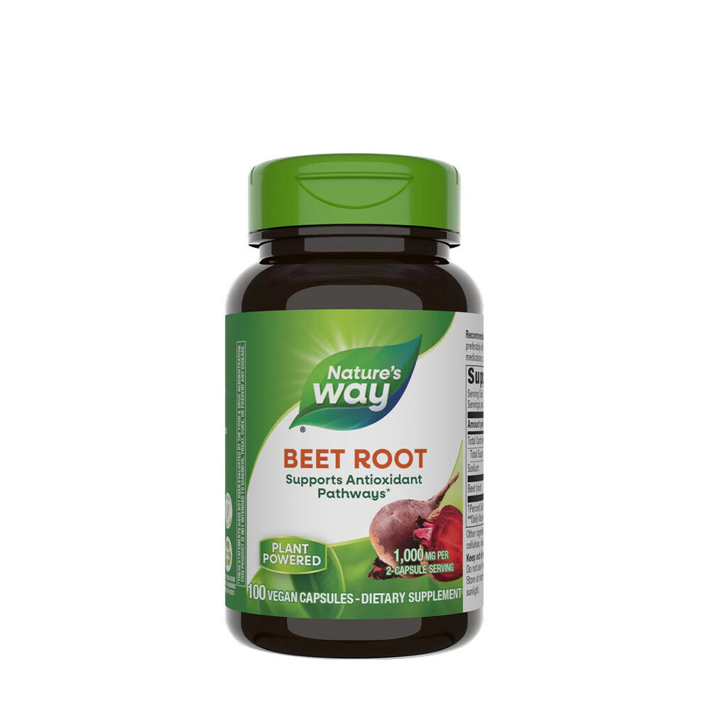 Natures Way Sfeclă roșie (100 de capsule) - Viking Supplements