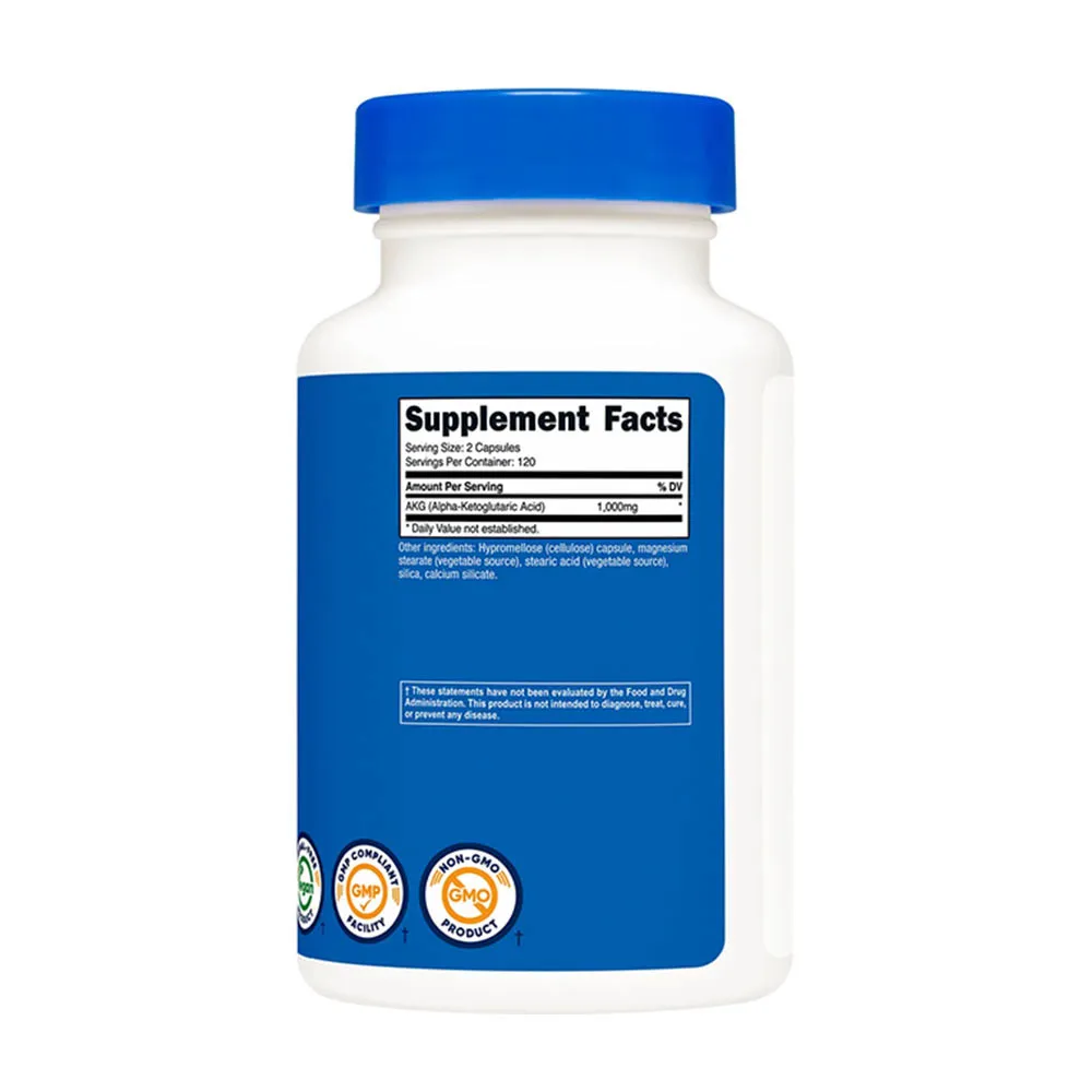 Nutricost AKG 1000 mg (240 Capsules) - imagine 2