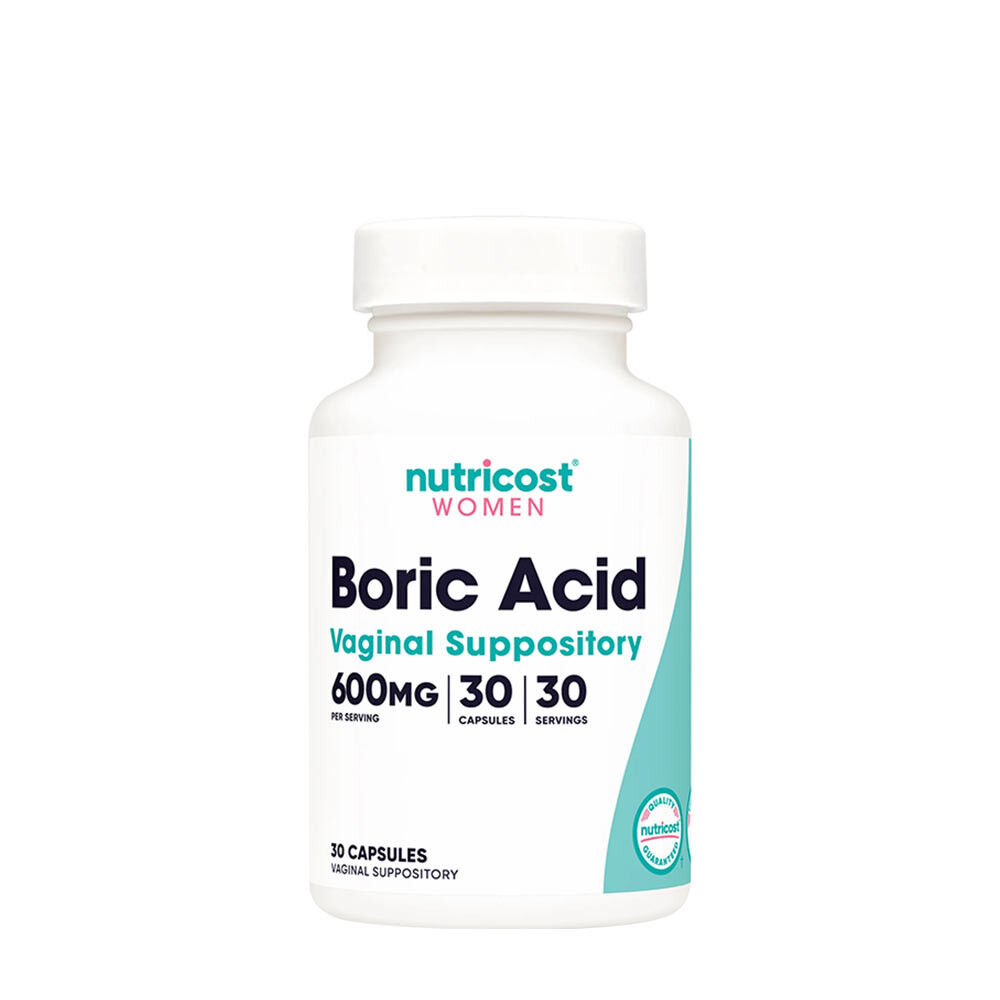 Capsule cu acid boric Nutricost (30 de capsule) - Viking Supplements