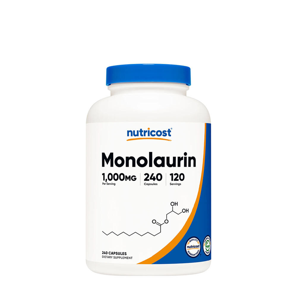 Nutricost Monolaurin Capsules (240 Capsules) billede
