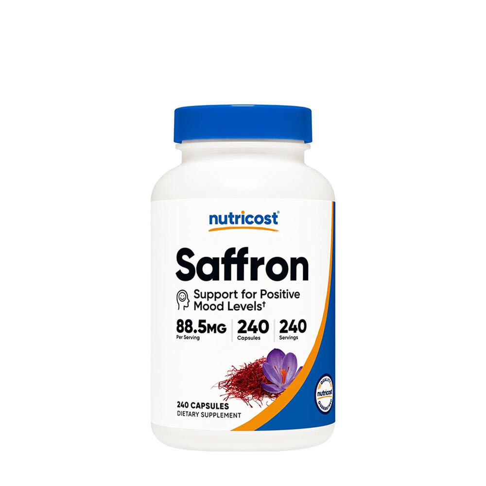 Nutricost safranekstraktkapsler (240 kapsler)