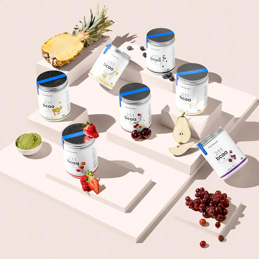 Nutriversum 2:1:1 BCAA (360 g, Matcha) - imagine 3