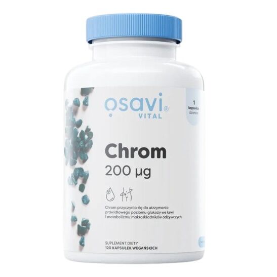 Osavi - Chrom 200 mcg, 120 kapsler