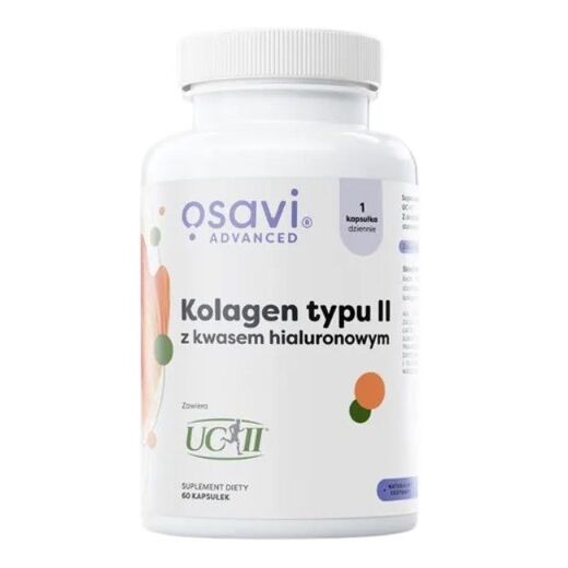 OSAVI Collagen Type II with Hyaluronic Acid (60 caps) - Viking Supplements