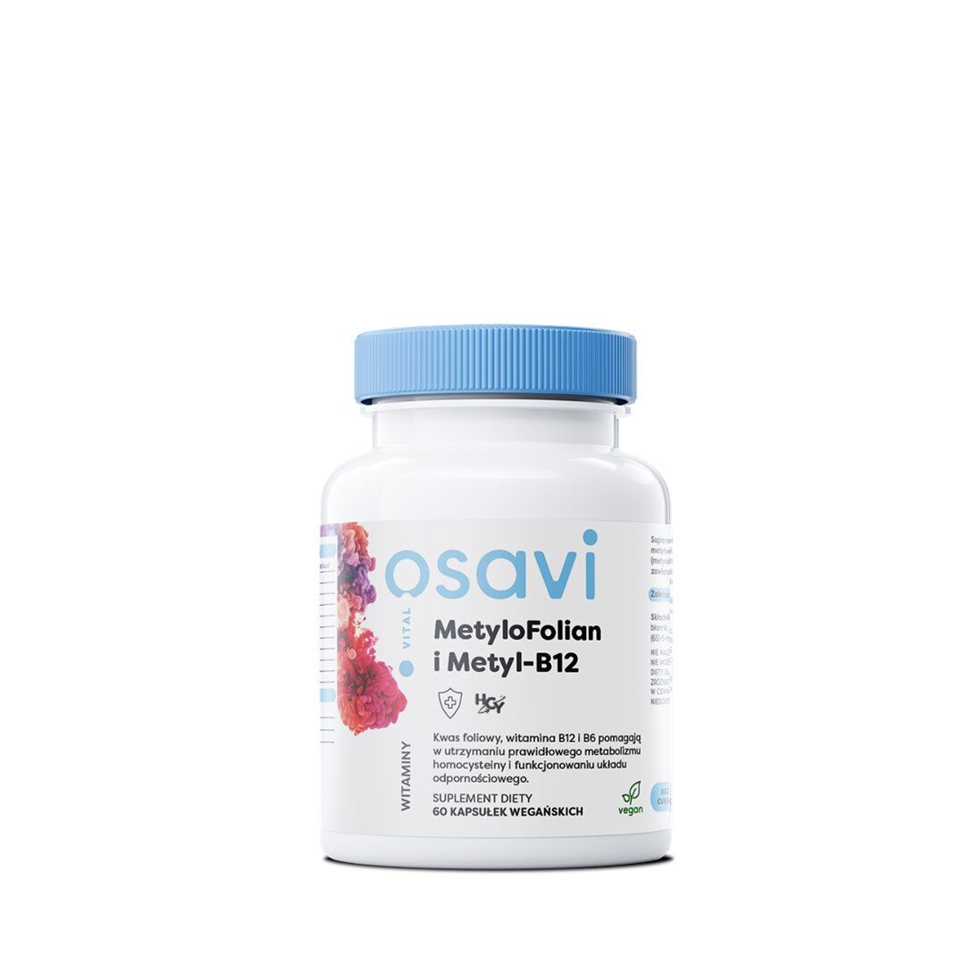 OSAVI Metilfolat și Metil-B12 (60 de capsule) - Viking Supplements