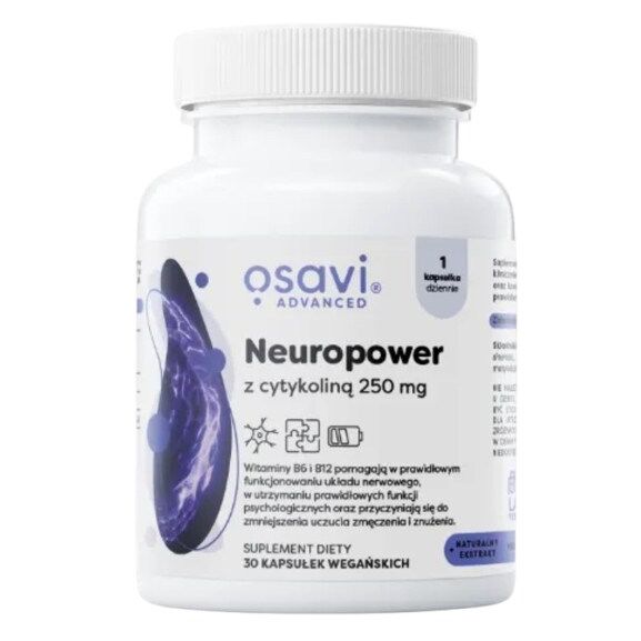 OSAVI Neuropower cu citicolină 250 mg (60 capsule) - Viking Supplements