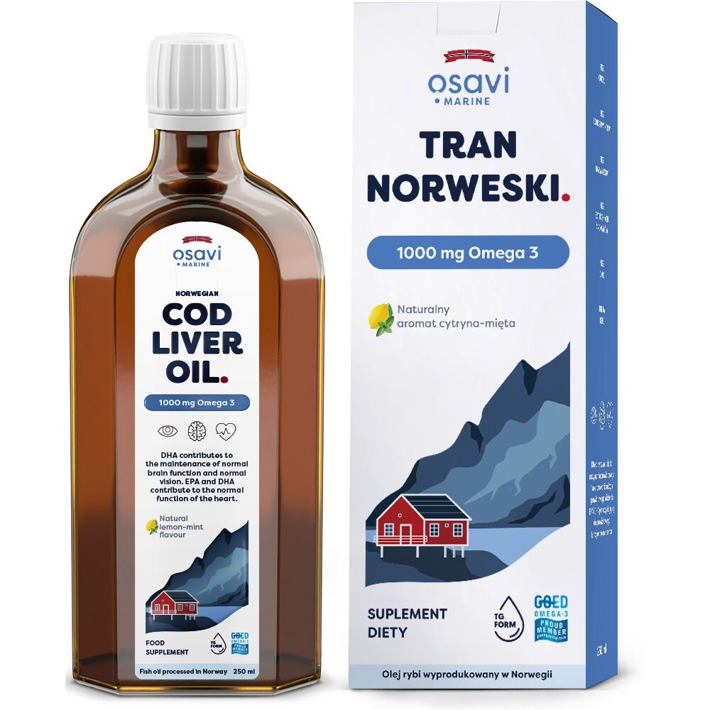 Ulei de ficat de cod norvegian OSAVI